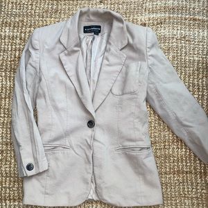 Vintage nude womens blazer